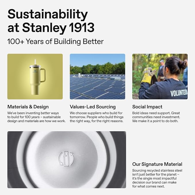STANLEY Quencher ProTour Flip Straw Tumbler with Leakproof Lid | Built-In Straw & Handle | Cupholder Compatible for Travel | Insulated Stainless Steel Cup | BPA-Free