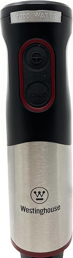 220 Volt Hand Blender 1000W - 3 in 1 Hand blender includes blending shaft, 500 ml chopper bowl, 700 ml beaker and whisk-220V 240V (Not For Use In USA)
