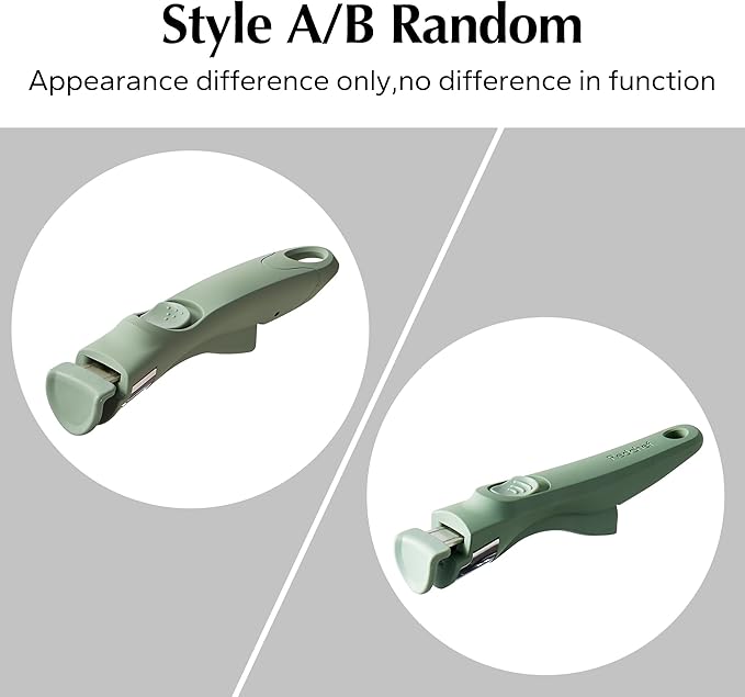 Redchef Removable Handle - Detachable Handles Replacement, Universal Cookware Handle, Ideal Replacement for All Cookware (Green)