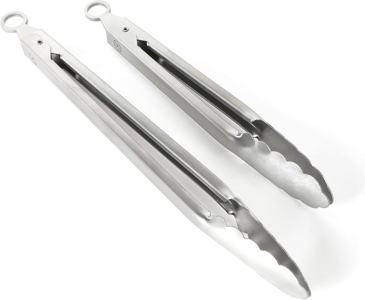 Martha Stewart Richburn 2pc (12" & 9") Tongs Set - Stainless Steel