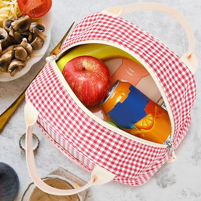 Bluboon Lunch Box for Women Cute Lunch Bag Reusable Insulated Lunch Bags Large Capacity Lunchbox Cooler for Work Picnic or Travel