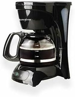 EUROSTAR ECM620B 4-Cup Coffeemaker, Black