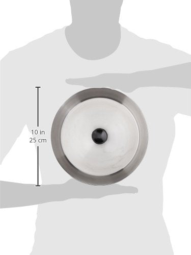 American METALCRAFT, Inc. American Metalcraft BA840S Stainless Steel 8" Round Basting Cover w/Knob, 2" H
