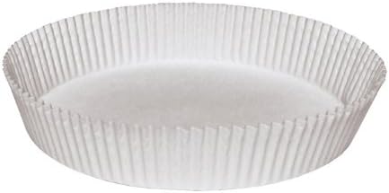 Hoffmaster Brooklace Fluted Round Pan Cake Liner White, 7.75" Bottom Diameter x 10.75" Top Diameter x 1.50" Depth | 1000/Case