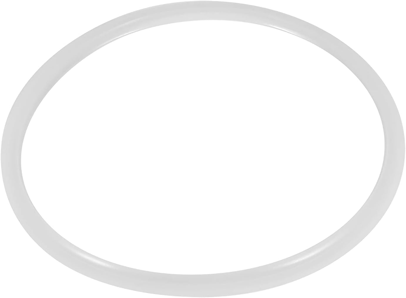 Pressure Cooker Sealing, 22/24/26/32cm Dia Clear Silicone Gasket Sealing Cookware Accessories Replacement High Temperature for Household Restaurant(Diameter 24CM)