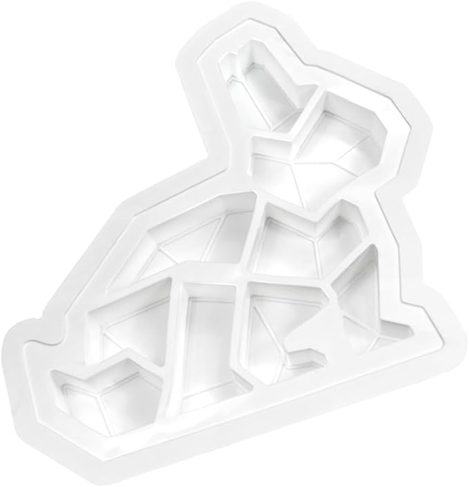 mostsom Honeycomb Molds Silicone Non-Stick Rabbit Cookie Mold Diy Rose Flower Chocolate Mould Used for Jelly, Candy,Biscuits (A_12x11.48x1.2 inch)