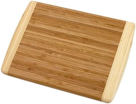 Totally Bamboo Kauai Cutting Board – Durable Bamboo Wood Chopping Board for Kitchen Prep, Serving, and Charcuterie, Knife-Friendly and Easy to Clean, 14.5 x 11.5 Inches