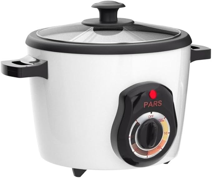 Pars Automatic Persian Rice Cooker - Tahdig Rice Maker Perfect Rice Crust, 5 Cup