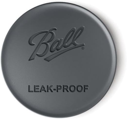 Ball Mason Jar Leak-Proof Lids, Regular Mouth, 6 CT (Pack of 3)