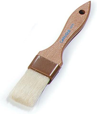 SPARTA Chef Series Basting Brush, Flat Boar Bristle Pastry Brush for Cooking and Baking, 1.5" Wide, 1 Count