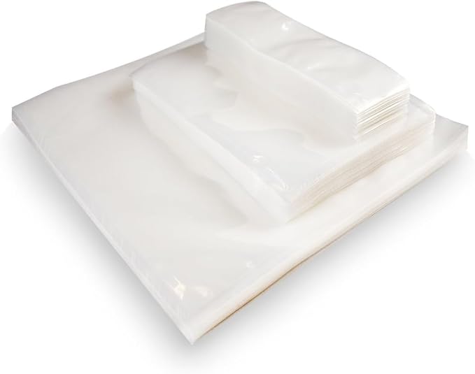 UltraSource - Chamber Machine Pouches 3 Mil Thickness, 6" x 12", Pack of 1000 Vacuum Chamber Pouches, BPA-Free Pre-Cut Chamber Vacuum Sealer Bags with tear notch