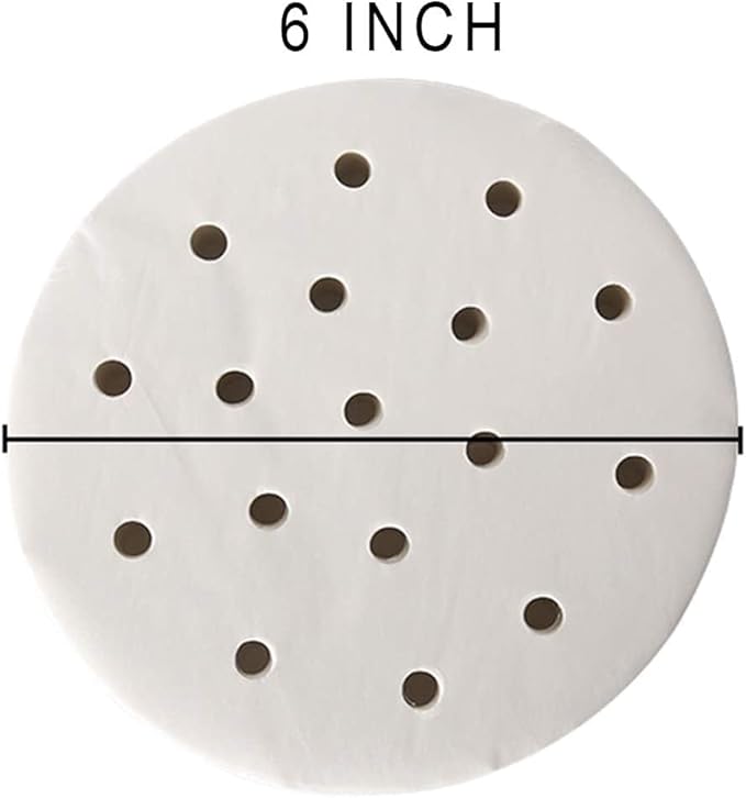 Patty Paper Sheets for 6 Inch Burger Press Resistant Circle Wax Parchment Paper Maker Cook Bake (6inch-400) (2pcs)