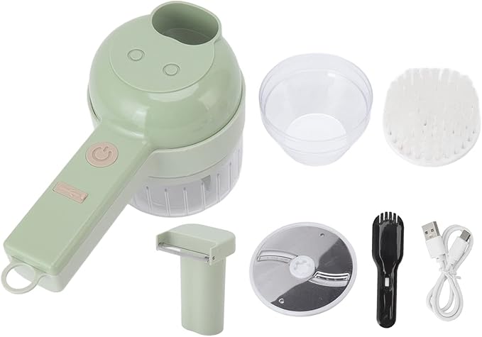 Electric Garlic Chopper, 200ml Mini Portable Veggie Chopper Onion