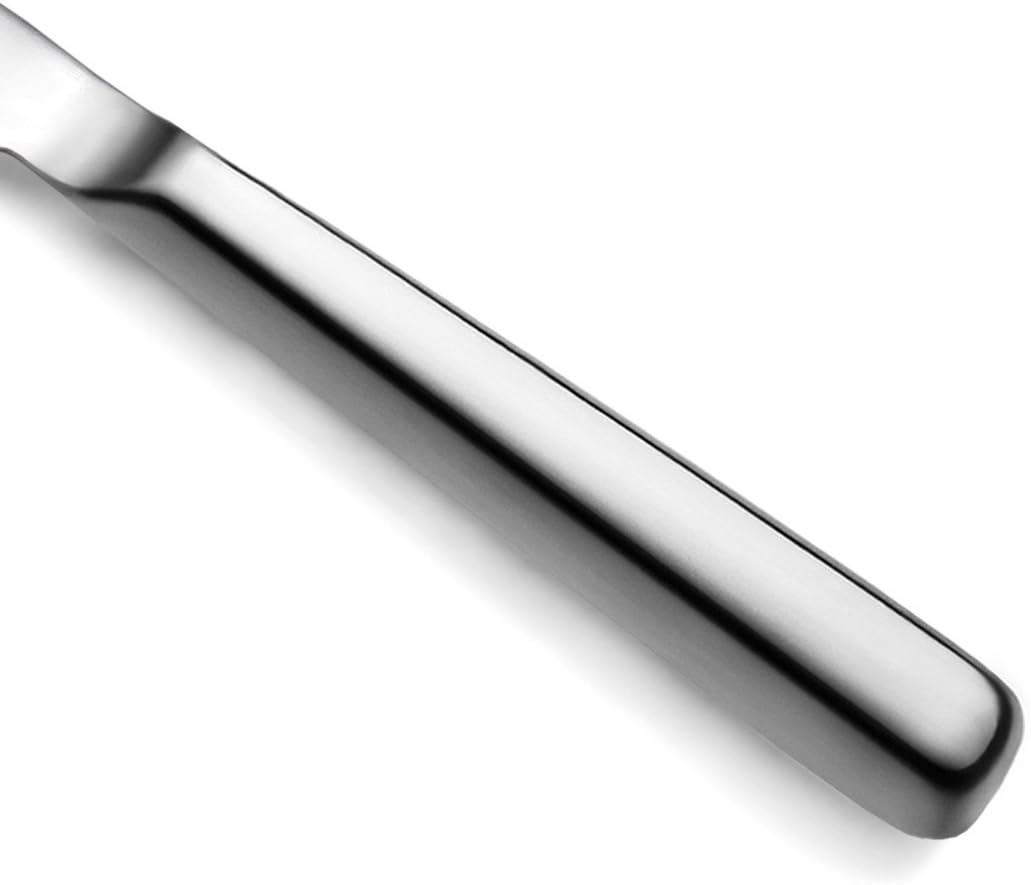 New Star Foodservice Hollow Handle Notched Serving Spoon (Silver, 1-oz Gravy Soup Ladle (12.5-Inch))
