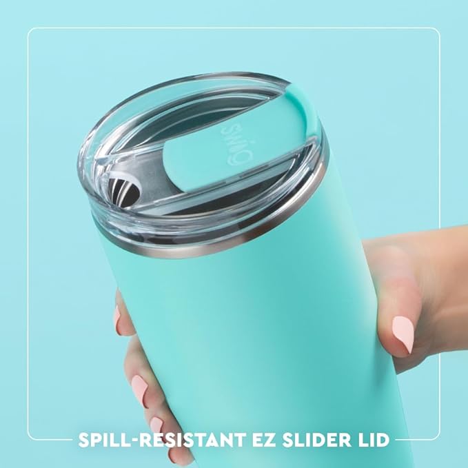 Swig Life 22oz Insulated Tumbler, Travel Coffee Tumbler with Lid, Cup Holder Friendly Travel Coffee Mug, Stainless Steel, 22 oz Tumblers, Reusable Insulated Mug with Lid (Errbody Boat)