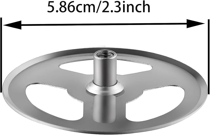 2.6 Inch Filter Parts for 12 oz French Press 3 Pieces Stainless Steel Set Containing Spiral Disk, Small Little Coffee Press Mesh Screen for Sivaphe 350ml Coffee Maker