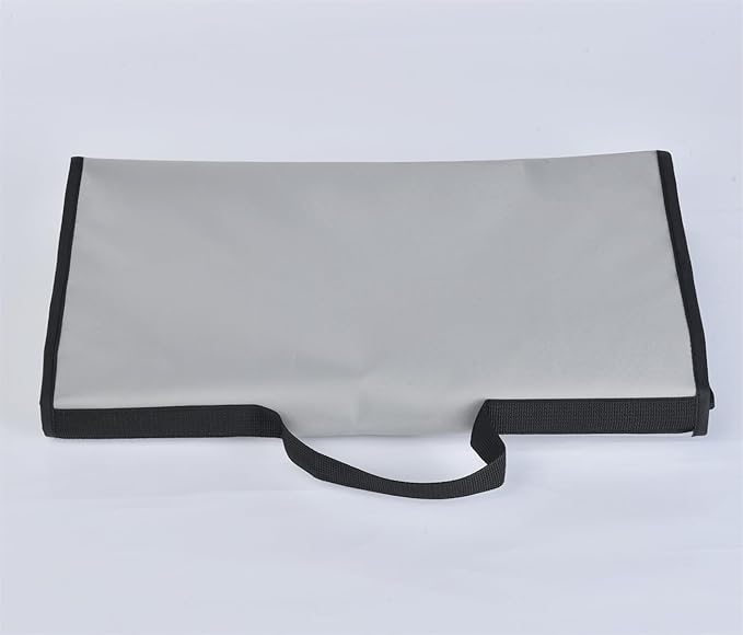 AF-WAN Heavy Duty 600D Long Slot 4 Slice Toaster Dust Cover Waterproof Anti-UV, Perfect for Elite Gourmet ECT-3100/Mueller MT-110ss (Silver)