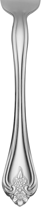 Oneida Boutonniere 45 Piece Everday Flatware, Service for 8, 18/0 Stainless Steel. Silverware Set, Dishwasher Safe, Multi (Pack of 3)