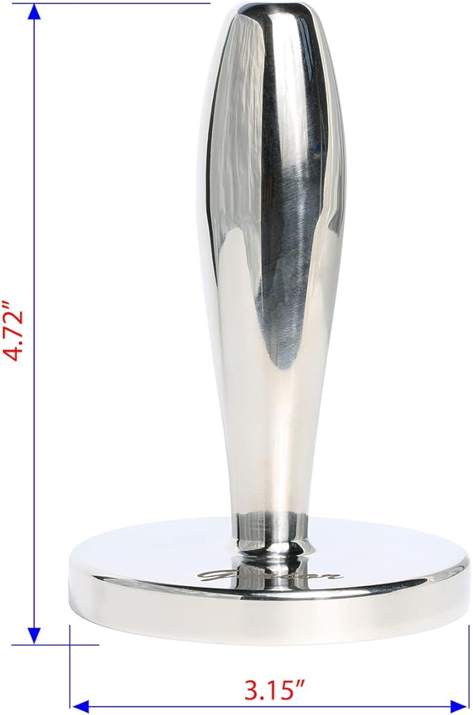Meat Pounder Tenderizer - Solid Cast Stainless Steel Round Chicken Flattener Tool - Works Great As A Smash Burger Press - Dishwasher Safe