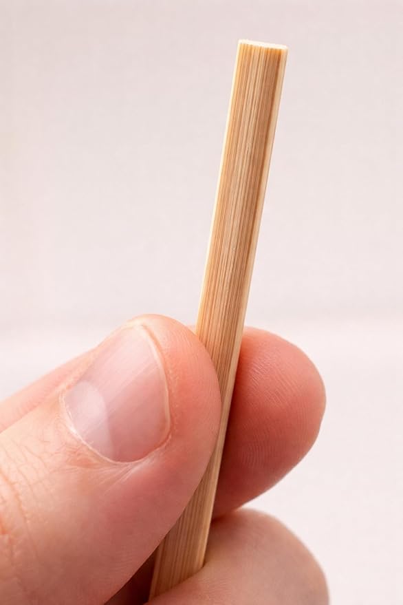 Coffee Stirrers, Bamboo Wood, Splinter-Free; Wooden Stir Sticks for Hot Chocolate, Coffee, Tea Etc, Drink Stirrer Bulk Package, Restaurant Supply, Coffee Bar, Cafe (500 Pack)
