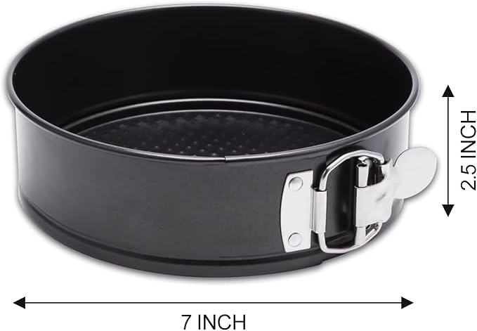 HIWARE 7 Inch Non-stick Springform Cake Pan - Leakproof, Accessories for Instant Pot 6, 8 Qt Pressure Cooker