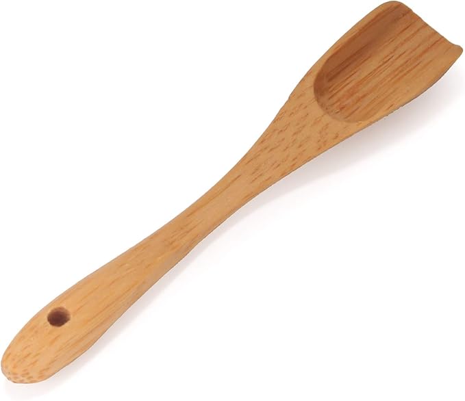 BambooMN - 3.1" Small Solid Bamboo Deep Scoop, 100pcs