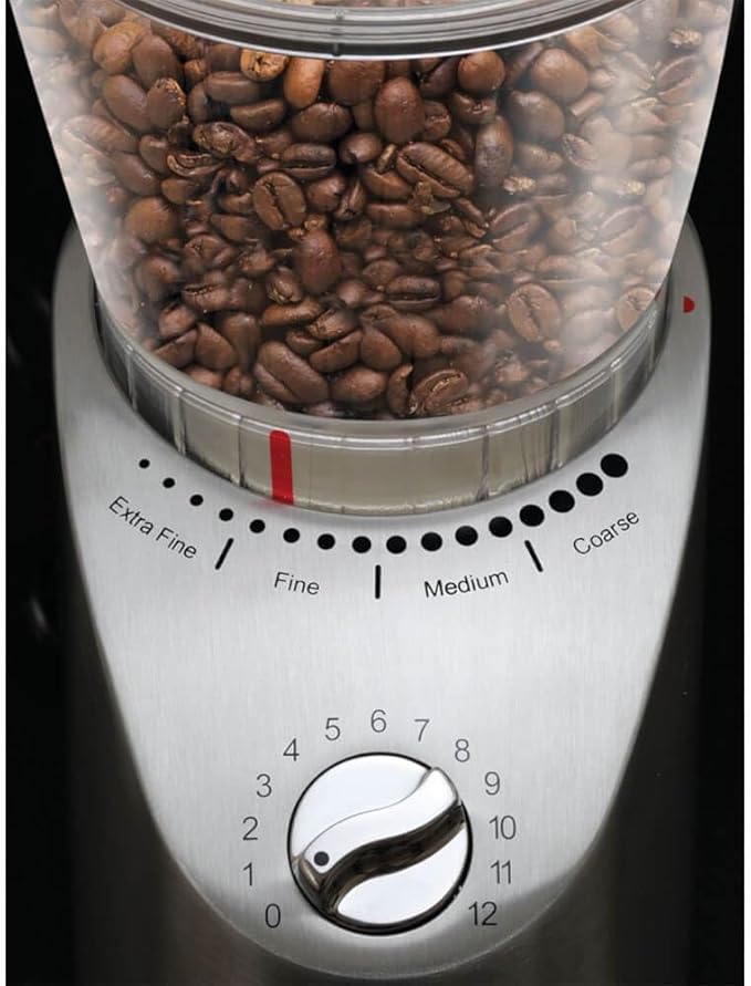 Capresso Infinity Plus Stainless Steel Conical Burr Grinder
