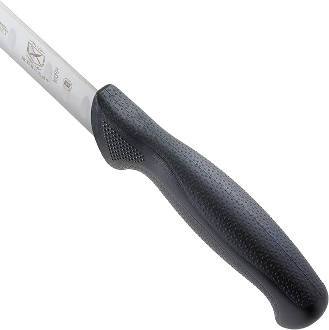 Mercer Culinary M13914 Millennia Black Handle, 14-Inch, Slicer