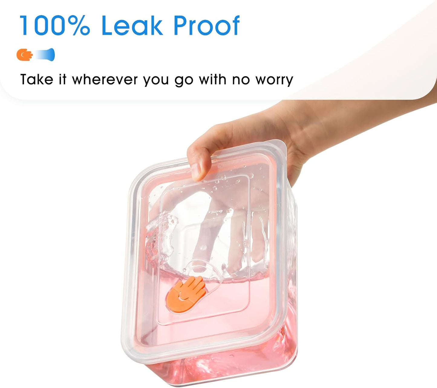 NUTRIUPS MIni-1.2QT Small Glass Baking Dish with Lid,（7×5 inches）Deep Rectangular Baking Dish for Oven