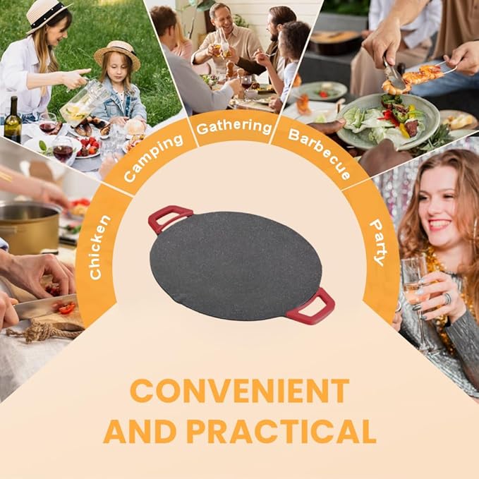 Indoor Smokeless Electric Grill Griddle, Nonstick Tabletop Grill for Indoor Cooking, Steaks Burgers Pancakes BBQ, Compact Easy Clean Design (12in)