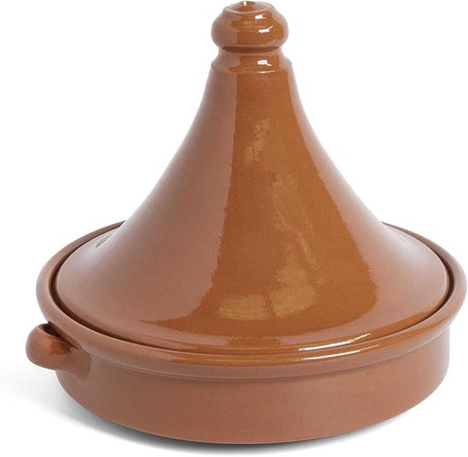 Natural Terracotta Tagine 20cm, Brown