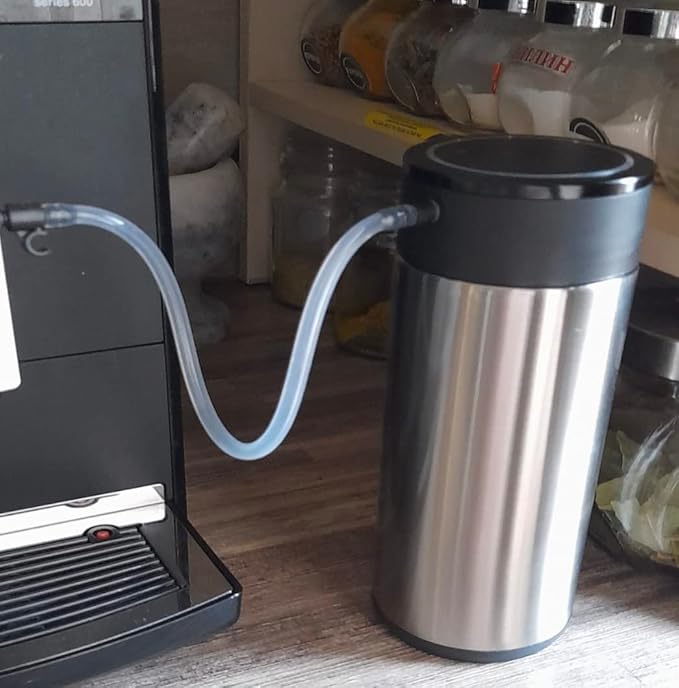 For Miele Stainless Steel Milk Container Flask Cup Coffee Machines 16oz Vacuum