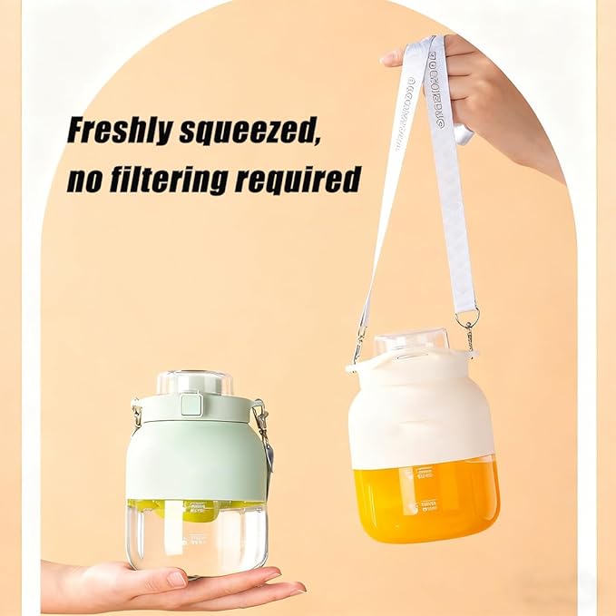 Blender Mini Japan, 28/37fl Oz Hand Blender, Leak Proof Design No Filter Required | Wireless | One Cup with Double Lid, USB-C Rechargeable, for Smoothies, Shakes (1pc A, 28fl Oz)