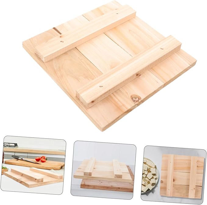 Wooden Tofu Press Board Mold Tofu Maker Cheese Press Mold Handmade Squeezer