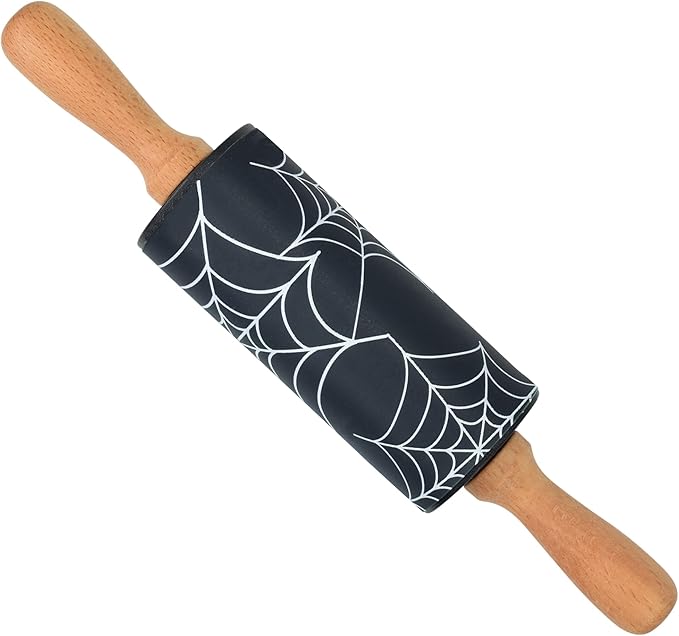 Spooky Halloween Mini Bake Set. Includes mini-Spatula, Whisk and Rolling Pin. Fall Fun Baking Set.