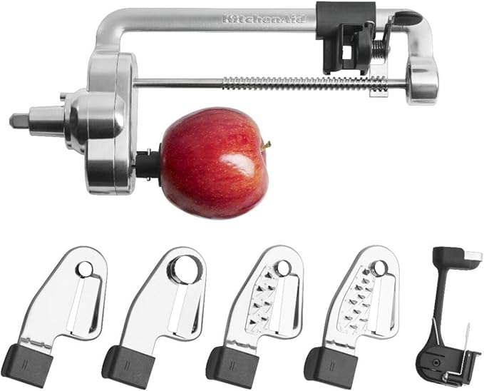 KitchenAid Stand Mixer Attachment,KSM1APC Fruit and Vegetable Spiralizer,(Pack of 2)