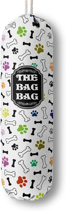 Grocery Bags Holder Organizer For Shopping Bags, Wall Mount Plastic Bags Storage Container Dispensers, Pet Lovers Home Kitchen Bags, The Bag Bag Grocery Bag Holder, Gifts For Women Dog Mom Dad (G-17)