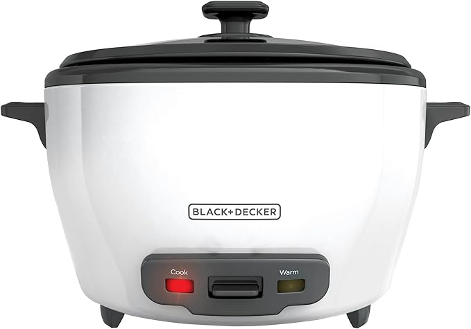 BLACK+DECKER 1.7L Rapid Boil Electric Kettle & 6-Cup Rice Cooker Bundle with Steaming Basket