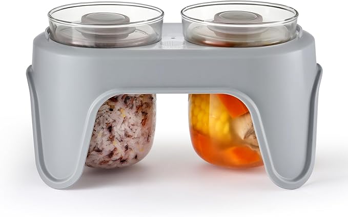 BUYDEEM G553 5-Quart Electric Food Steamer Bundle With A500 Stew Pots