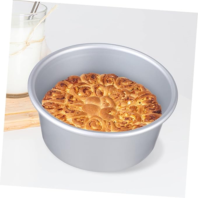 1set Round Cake Detachable Bottom Baking Liners for Baking Cakes Restaurants Bakeries Non-stick for