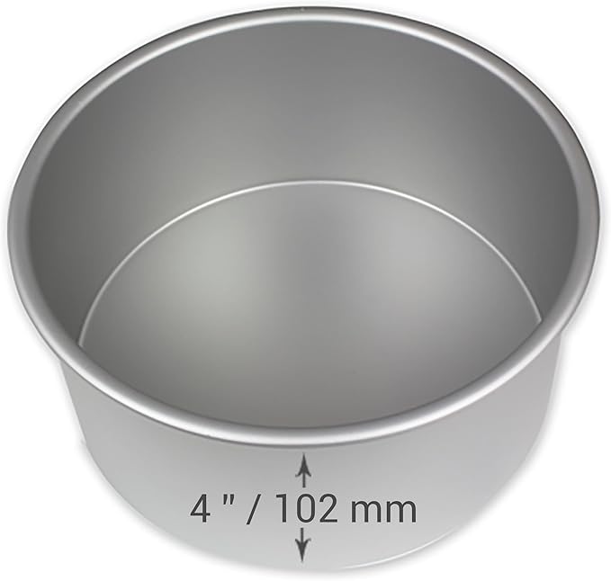 PME Professional Aluminum Round Baking Pan 10 x 4in