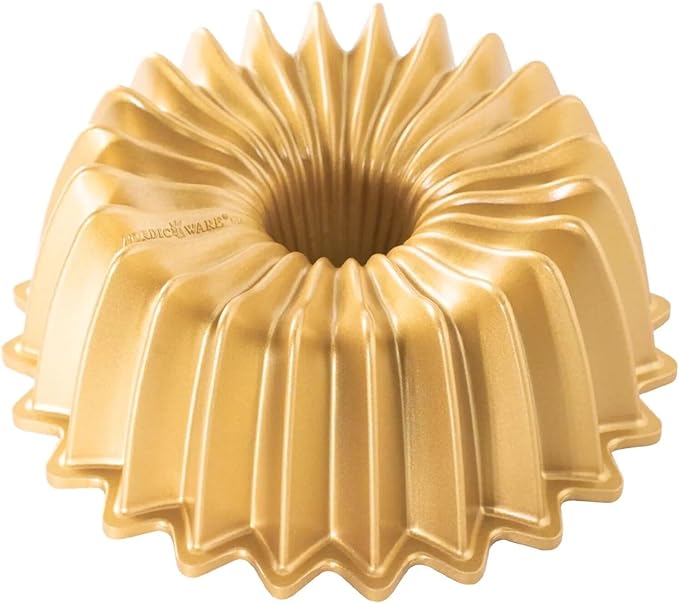 Nordic Ware Brilliance Bundt, 5 Cup, Gold
