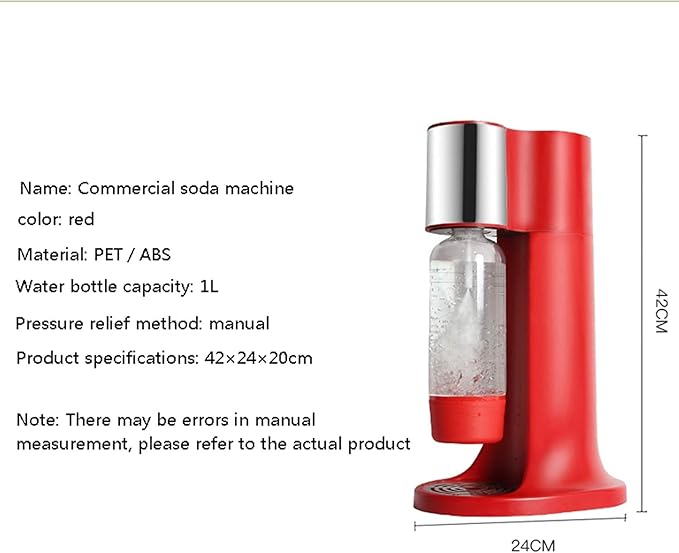 Commercial Soda Maker Bubble Water Machine Home-Made Soda Carbonated Cold Drink Machine (not included CO2)