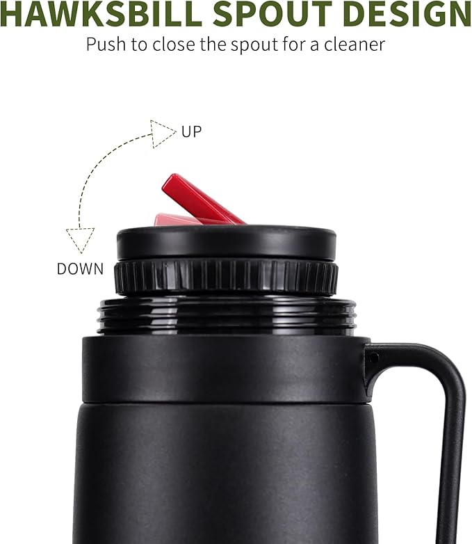 Yerba Mate Set with 34 oz Insulated Bottle, 8.4 oz Gourd Cup, Bombilla Straws, Tea Container, Stainless Steel (Argentina)