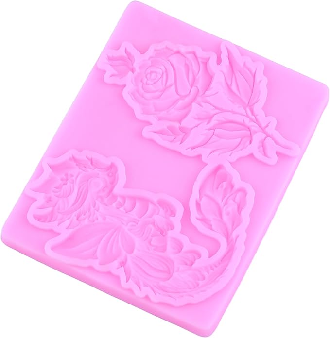 Dragon Silicone Molds Dragon Fondant Candy Chocolate Mold For Cake Decoration Cupcake Topper Polymer Clay Gum Paste Set Of 4