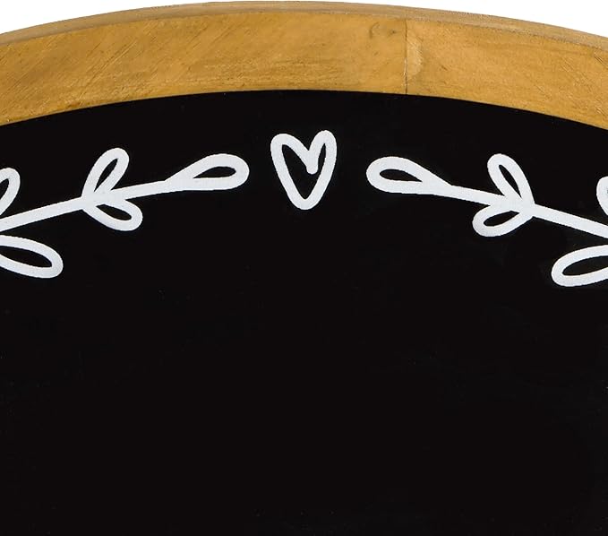 Wall Mount Spice Rack with Blackboard 3 Tier Wooden Spice Shelf Organizer for Kitchen or Pantry Space Saving Wall-mounted Spice Holder for 18 Jars, Black
