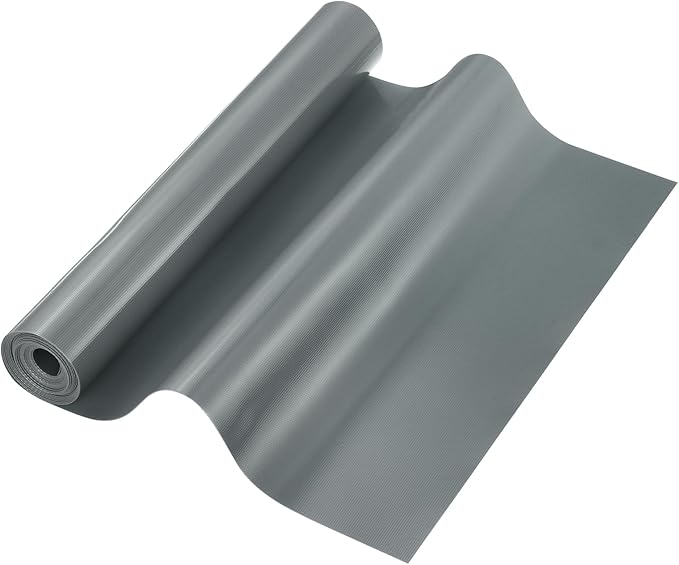 uxcell 11.8IN x 3.9FT Silicone Baking Mat Rolls, Heat Resistant Baking Mats, Non-Stick Pastry Mats, Non-Slip Countertop Mats, Refrigerator Liners Grey
