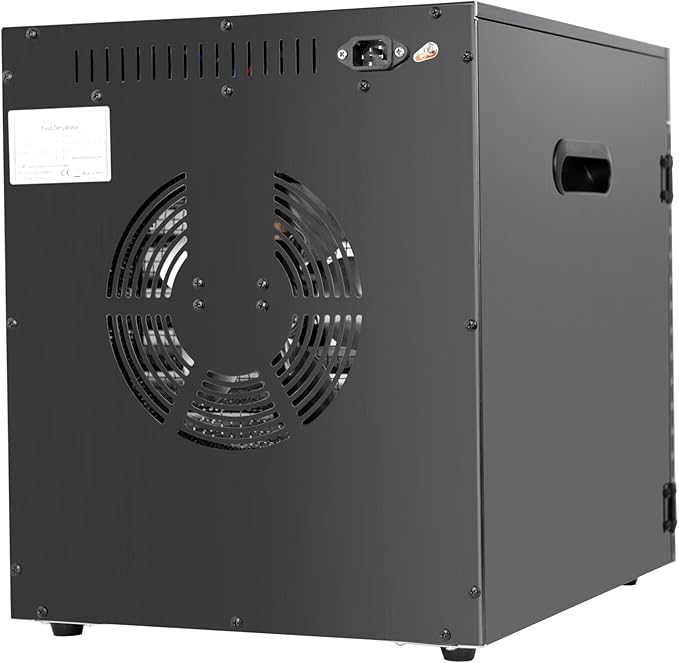 Clivia Food Dehydrator Machine with 10 Stainless Steel Trays,800W Beef Jerky Dehydrator Machine,Food Dryer for Fruits Vegetables Snack Dog Treats,24 Hour Digital Timer 86°-194° Temperature Control