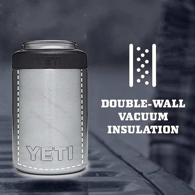 YETI Rambler 12 oz. Colster Can Insulator for Standard Size Cans, Harvest Red