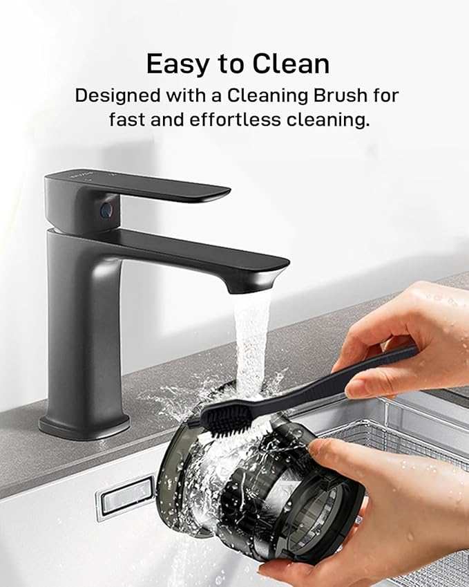 SIFENE Cold Press Juicer, 4" Wide Feed Chute Masticating Juicer with 63RPM Slow Grind, High Juice Yield Fruit & Vegetable Juicer Machine, Easy to Clean with Reverse Function, BPA-Free, Gray